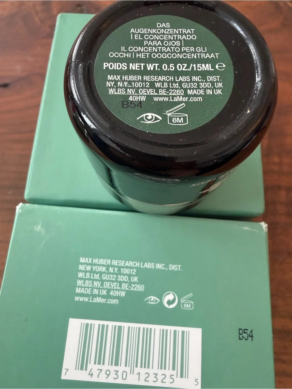 La Mer - The Eye Concentrate - 0.5 OZ